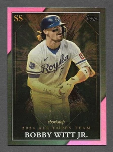 2025 Topps Baseball Serie 1 #ATT-11 Bobby Witt Jr. ROSA Parallelkarte All Team - Bild 1 von 2