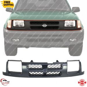 For 2000-2001 Nissan Xterra Front Grille Assembly Dark Gray Plastic NI1200195