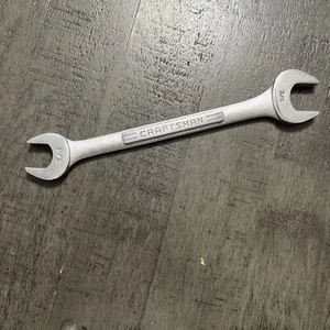 5/8" x 3/4" Craftsman =V= USA Combination Wrench Open End with Writing - Bild 1 von 8