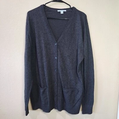 Cárdigan Port Authority para mujer 2XL negro LSW415 jaspeado trabajo oficina abuela núcleo Foto 1 de 4