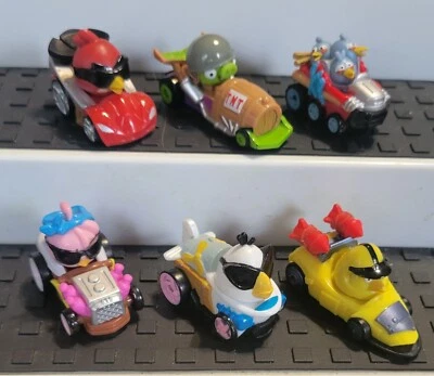 Lote de 6 coches diecast Angry Birds Rovio-2009-2013 Foto 1 de 4
