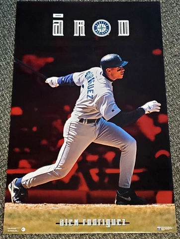 Alex Rodriguez A-ROD 1996 Seattle Mariners Rookie 23x35 Costacos POSTER Cover