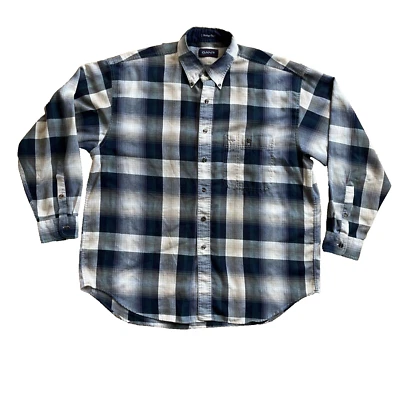 Camisa GANT De Colección Hombres XL Cuadros Beige Verde Negro Sarga Western Skate Años 90 Ropa de Calle Foto 1 de 4