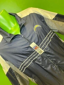 Chaqueta ligera rompevientos NFL Los Angeles Chargers Reebok SI para hombre XL nueva con etiquetas - Imagen 1 de 6