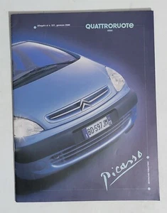 69895 Depliant Auto Quattroruote - Citroen Picasso - 2000 - Picture 1 of 6