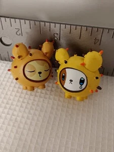 Tokidoki Neon Star Series 5 Salamino Cactus Pup Mini Toy Collectible Figure EUC - Picture 1 of 7