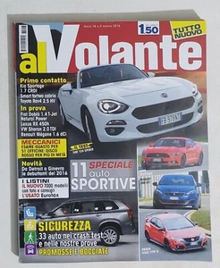 54544 Al Volante a. 18 n. 3 2016 - Kia Sportage / Smart fortwo / Toyota RAV4 - Picture 1 of 2