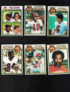 1979 Topps Football Atlanta Falcons Team Set (tutte le 11 carte) - Foto 1 di 2