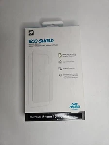 iFrogz Apple iPhone 15 Pro Max Eco-Shield Screen Protector - Picture 1 of 4