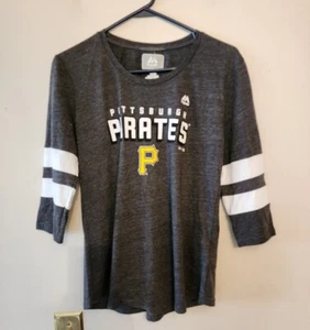 MLB Pittsburgh Pirates Women's 3 quarter sleeve Tee size Medium - Picture 1 of 3