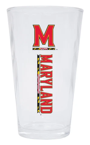 MARYLAND 16OZ PINT GLASS-MARYLAND TERRAPINS PINT BEER GLASS Cover