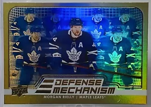 2022-23 Upper Deck Series 1 Morgan Reilly Defence Mechanism GOLD SSP - DM-5 - Picture 1 of 2