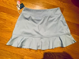NWT Tommy Bahama M Pull On Golf Racquet Pickle Ball Skort Stretch Blue Shorts - Picture 1 of 10