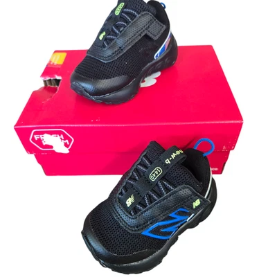 New Balance 1440 Niño Bebé Talla 2 Tenis Zapatos Malla NW1440BK Negro Azul Foto 1 de 4