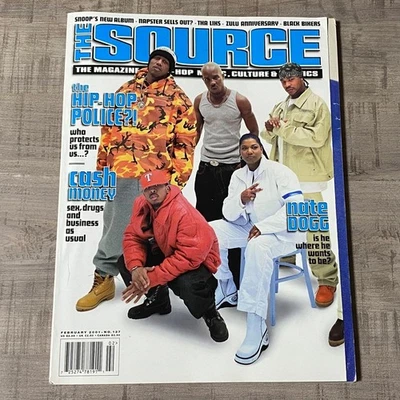 DMX, Shyne, Xzibit, Queen Latifah, Master P - The Source Feb 2001 No.137 - Image 1 of 4