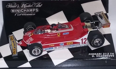 Ferrari 312 T4 Gilles Villeneuve - MINICHAMPS 430 797312 - Immagine 1 di 2
