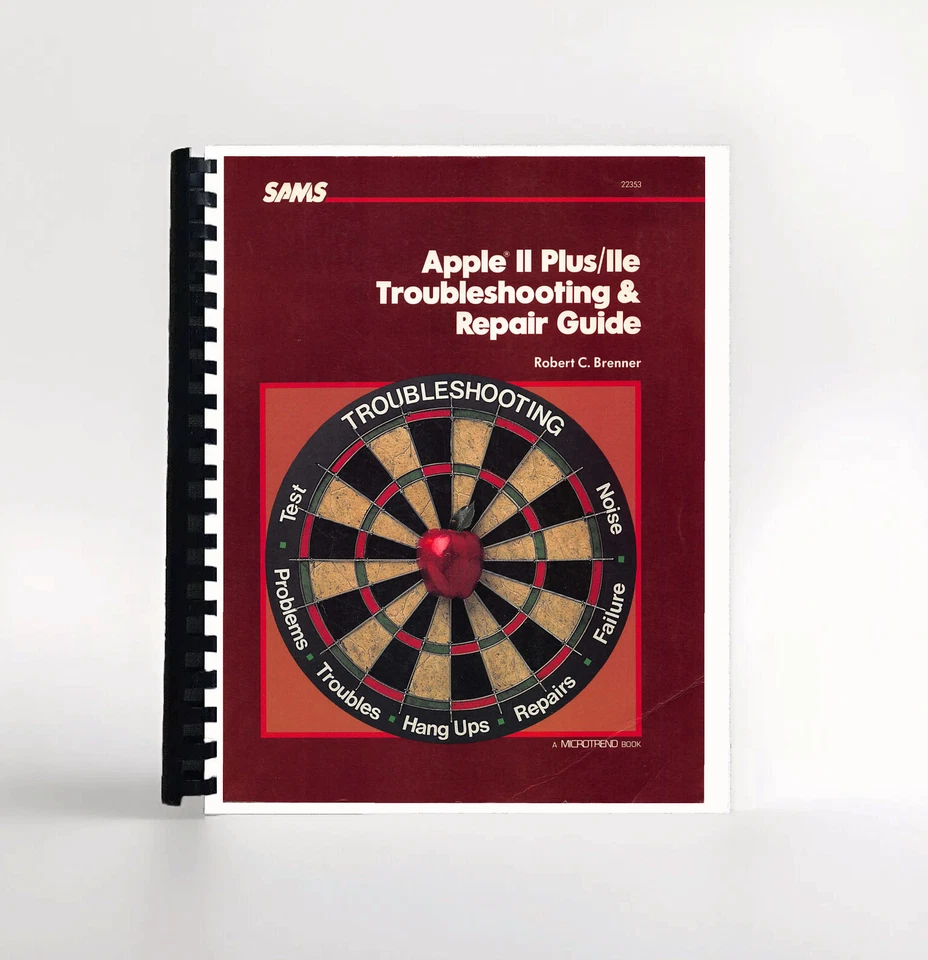 Apple II Plus/IIe Guía de solución de problemas y reparación copia impresa Foto 1 de 1
