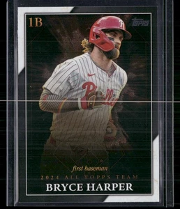 2025 Topps #ATT-5 Bryce Harper 2024 All Topps Team Philadelphia Phillies - Picture 1 of 2