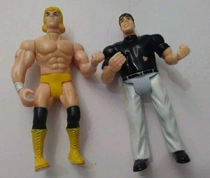 2 VINTAGE WWF ECW Super Bruisers WRESTLING Figure BOOTLEG 6" WCW WWE LJN 3 - Photo 1/14