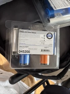 Ruban couleur 45200 Fargo 45200 YMCKO série DTC4500 ID 45200 - NEUF - livraison gratuite - Photo 1/1