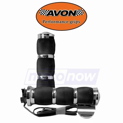 Avon Grips Air Cushioned Heated Grips with Throttle Boss for 1999-2005 vj Foto 1 de 4