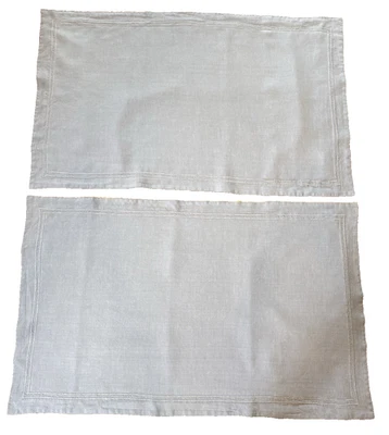 Восстановление оборудования камень выстиранный бельгийский лен атласный стежок King Shams серый x 2 - Изображение 1 из 4