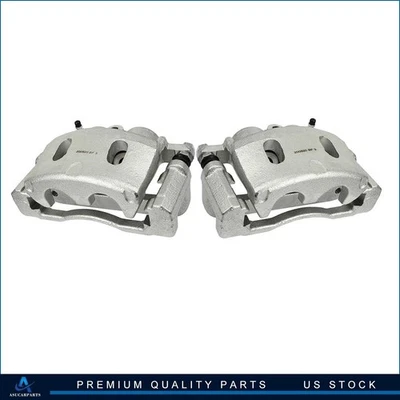 Par de pinzas de freno delanteras con soporte para Chevrolet Silverado 1500 LT 2007-2017 Foto 1 de 4
