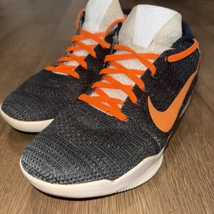 Size 9.5 - Nike Kobe 11 Elite Low Flyknit Multicolor Knicks Colorway - Picture 1 of 11