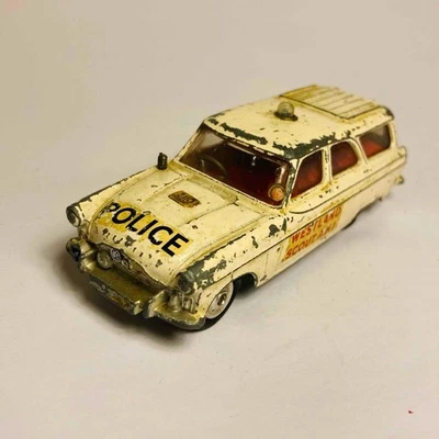 Игрушечная полицейская машина Corgi No419 Ford Zephyr Estate - винтаж (ref25) - Изображение 1 из 4