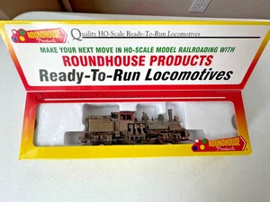 Roundhouse HO 2-Truck Shay RTR Locomotive-weathered-custom lettered w/box - EC - Picture 1 of 12