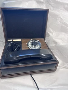 Vintage Deco-Tel personal telephone dial rotary Mid-Century Decor. 10.5x8x5” - Picture 1 of 18