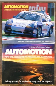 2 Stück Automotion Porsche Autoteile & Zubehör Kataloge # 18 & 19 1999-2000 - Bild 1 von 7