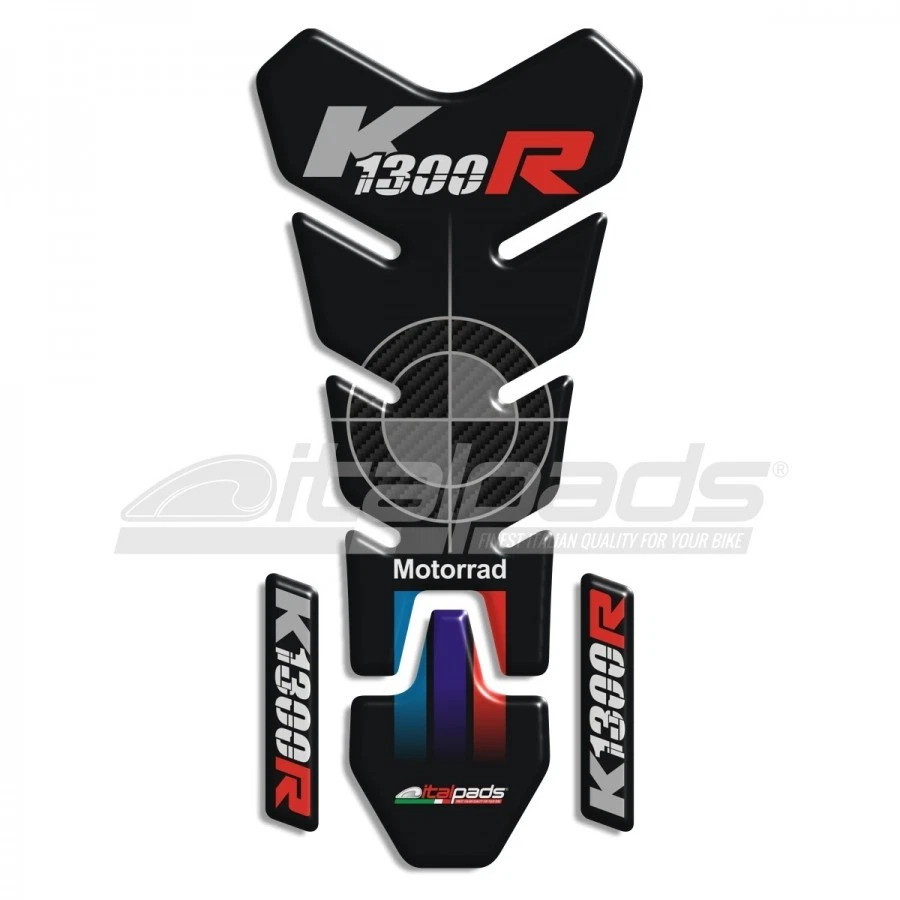 Protection Protège Réservoir pour BMW K1300R noir "SLIM" - Photo 1/1