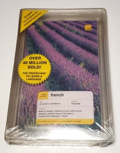 Teach Yourself French Complete Language Course Book w Two 60 Minute CDs SEALED - Picture 1 of 7