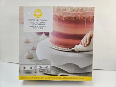 Tocadiscos/soporte Wilton alto y bajo decoración para pasteles nuevo en caja envío gratuito  Foto 1 de 4