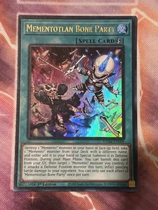 Yugioh! Mementotlan Knochenparty Ultra Rare VASM-DE009 1. Auflage NM - Bild 1 von 1