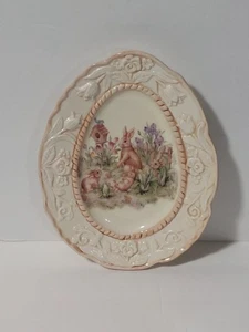 1 KNACKERFASS OSTERN TRADITIONEN VERZIERTE TELLER IN EIERFORM TOP!! - Bild 1 von 6