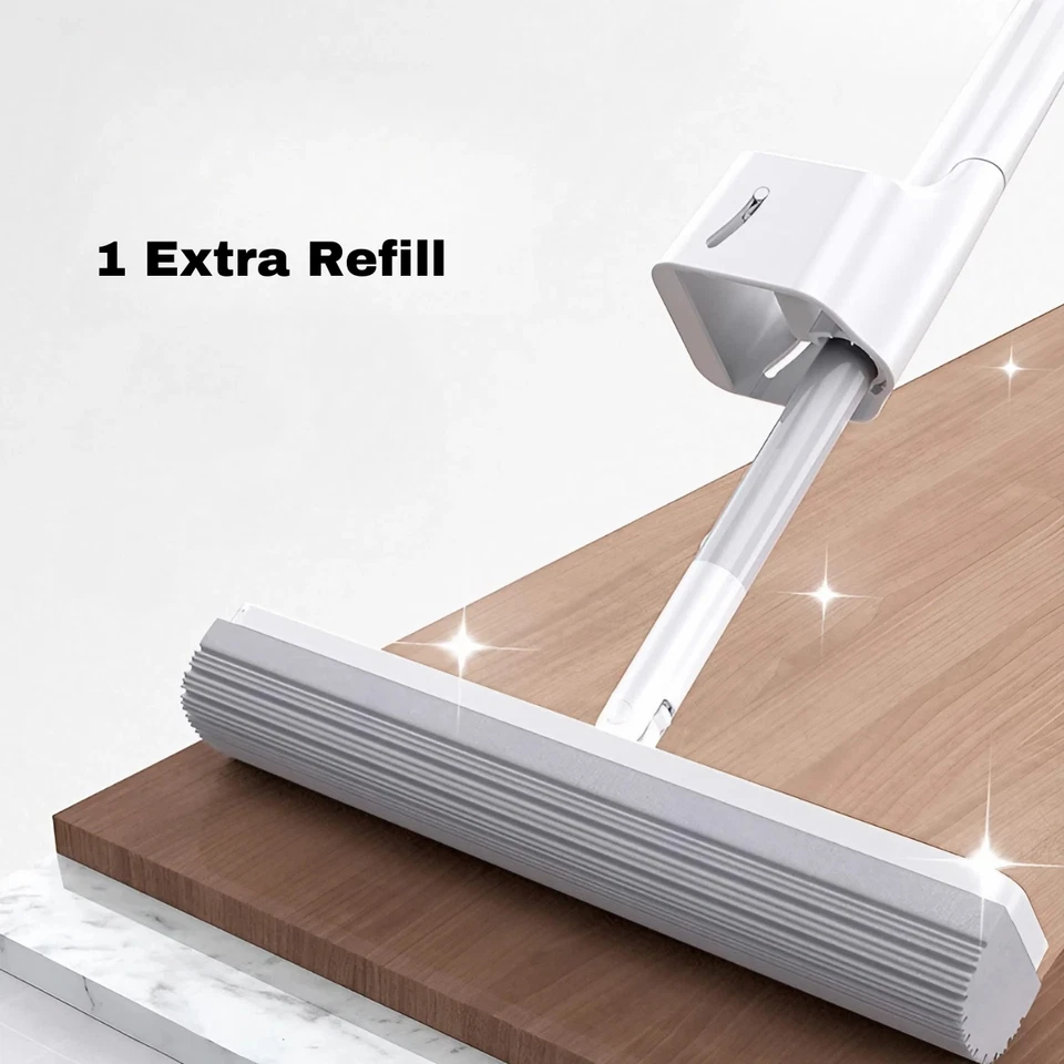 PVA Sponge Mop, Self-Squeeze Sponge Mop for Floor Cleaning Foto 1 de 4