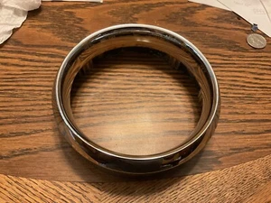 1955 1956 Chrysler speedometer/gauge bezel freshly rechromed imperial new yorker - Picture 1 of 2