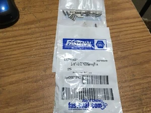 Fastenal® 1/8" x 1/2" 420 Stainless Steel Slotted Spring Pin QTY 50 - Foto 1 di 3