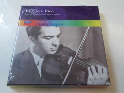 RUGGIERO RICCI : Decca Recordings 1950-1960  > MINT (OVP, SEALED) (5CD) - Bild 1 von 4