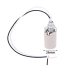 Led Light Ceramic Screw Adapter Home Use Socket Round For E14 E27 Bulb Base