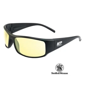 Smith & Wesson Gafas de Tiro Policía Militar Thunderbolt Lentes Ámbar UV 400 - Imagen 1 de 3