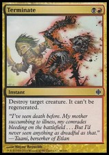 Terminate NM/SP Alara Reborn/Planeshift MTG Magic The Gathering Gold Eng Card