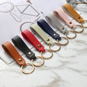 PU Leather Key Holder Lanyard Strap Waist Wallet Casual Key Chain Women Men Gift