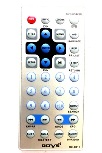 ODYS TV/DVD COMBI REMOTE CONTROL RC6011 - Picture 1 of 1