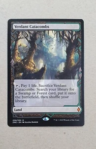 MtG - Verdant Catacombs x1 - Zendikar Rising Expeditions -Rare Staple Fetch Land - Bild 1 von 3