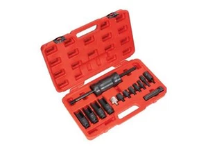 Diesel CDI Injektor Auszieher Einspritzdüsen Abzieher Werkzeug Set 14 tlg. - Bild 1 von 4