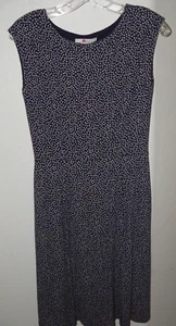 Women's Boden Size 4R Blue Floral Sleeveless Lined Bodice Fit/Flare Viscose Blnd - Bild 1 von 3