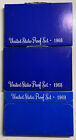 US Mint Proof Sets 3-Set Lot 1968 (2) and 1969 (1) in OGP (1968, 1968, and 1969)